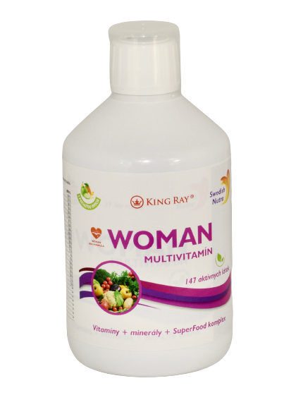 Swedish Nutra Woman Multivitamin Daily Supplement Ml Kingray Eu