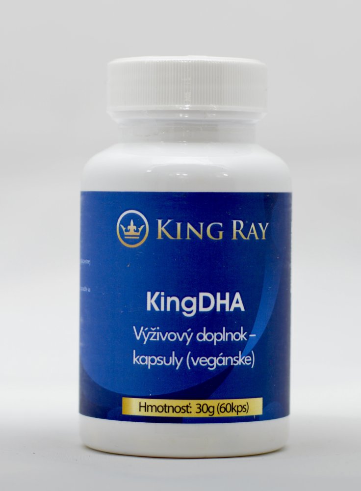KINGDHA – 250 mg DHA z mikrořasy v denní dávce