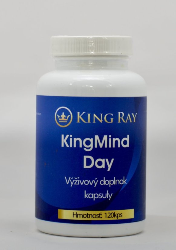 KingMind Day – magnesium, B vitamins and plant extracts, 120 capsules KingMind Day – magnesium, B vitamins and plant extracts, 120 capsules