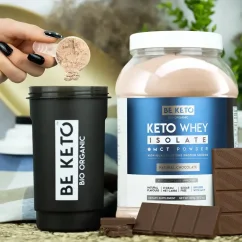 BeKeto WHEY ISOLATE - syrovátkový izolát S MCT 800g