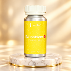 iProbio iMunobiom+® – bakteriálny kmeň, betaglukány a vitamín D3, 60 kapsúl