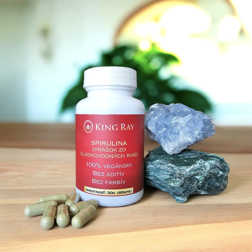 SPIRULINA (prášok ze sladkovodných rias) 60kps