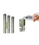 Alkaline water stick in a glass