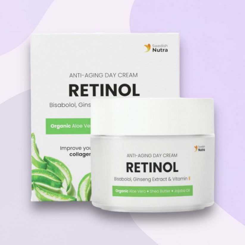 Anti-aging Retinol day cream with vegan collagen 50ml