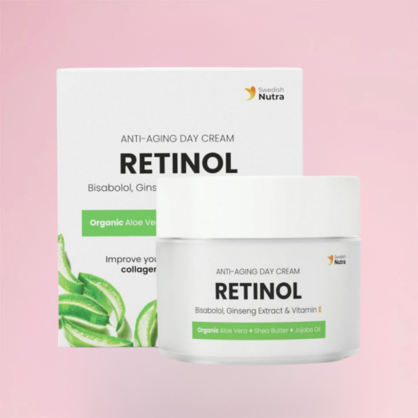 Biela retinolová séria Swedish Nutra - dnevna krema 50 ml