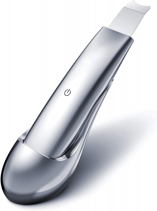 BeautyBiowave whole body metal sonic spatula SILVER