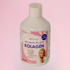 Kingray hovädzí kolagén bez cukru 500ml 10 000mg