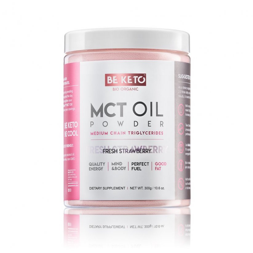 MCT Oil Powder 300g (more variants) - MCT oil: French Vanilla
