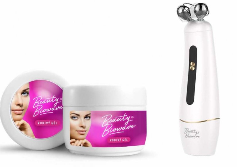 Beauty Biowave Exclusive arckezelő készülék (ultrahang, ionok, EMS, mikroáram) ROLLER fejjel + RF technológiával