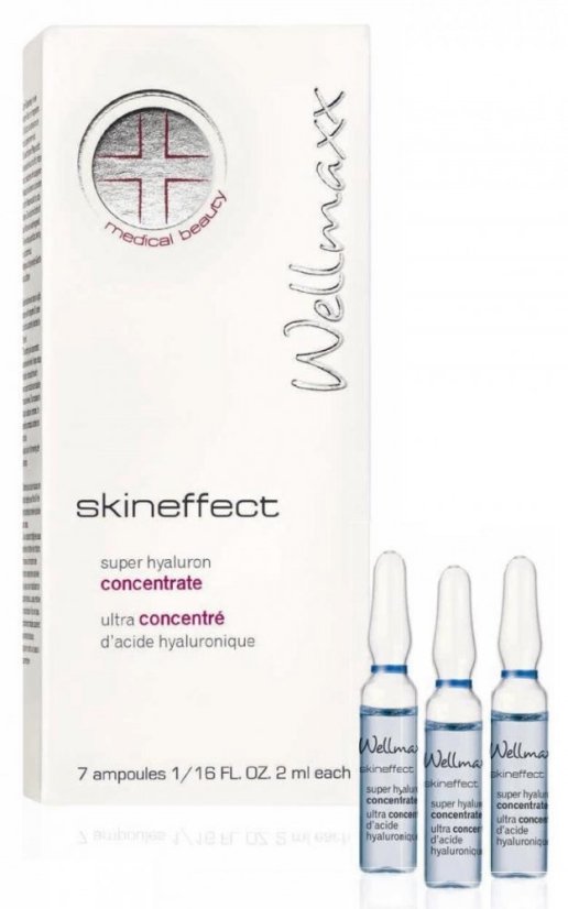 Wellmaxx Skineffect Super Hyaluron – vlažilne ampule 7 × 2 ml