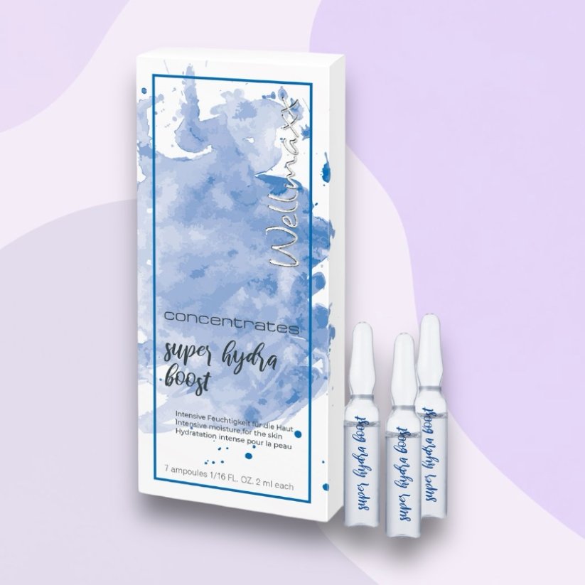 Wellmaxx super Hydra boost koncentrát 7x2ml (+kmeňové bunky)