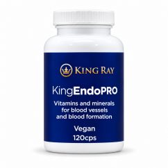 KINGendoPRO – vitamins and minerals for blood vessels and blood formation, 120 capsules