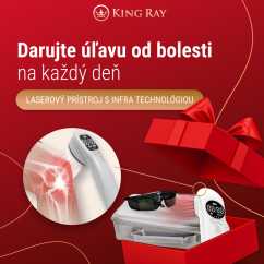 Laserový přístroj s infra s displejem Kingray T03