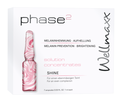 Wellmaxx Phase 2 - SHINE solution concentrates v ampulkách 7 x 1ml