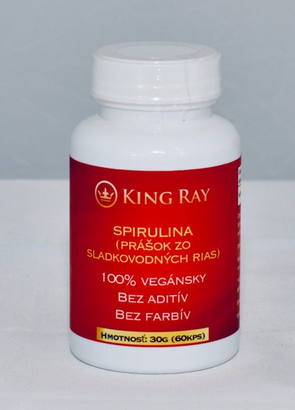 SPIRULINA (freshwater algae powder) 60 kps