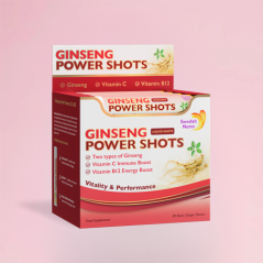 Swedish Nutra Ginseng Power shots 20 pcs in a package
