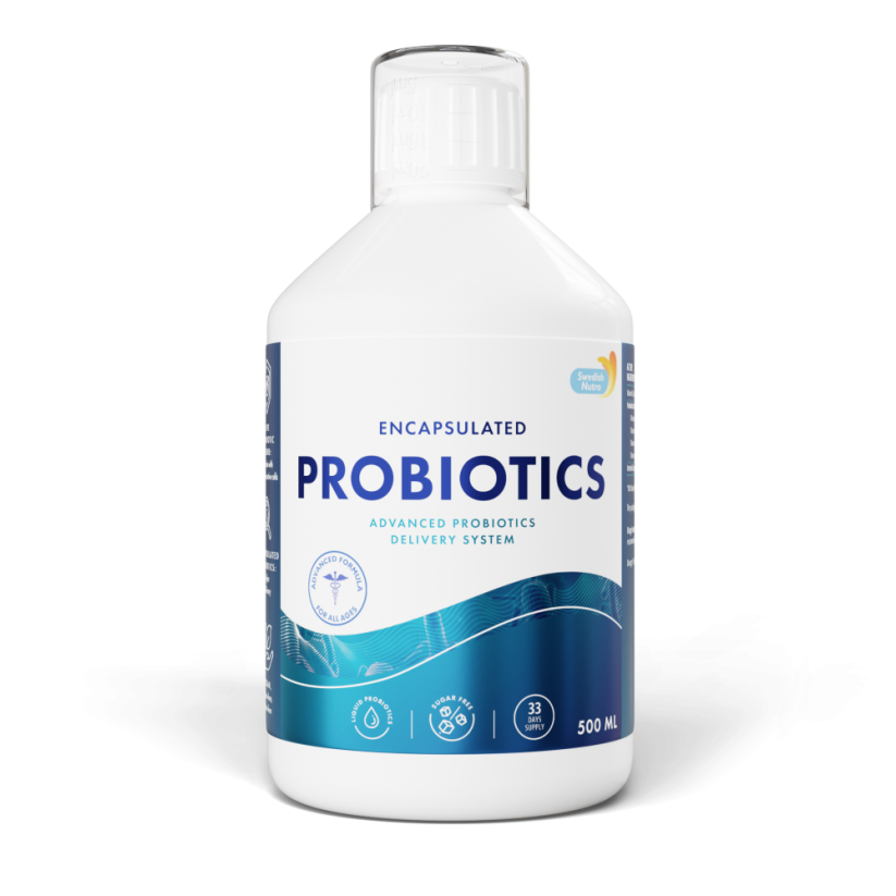 Swedish Nutra mikro-zapouzdřená probiotika 10mld 500ml