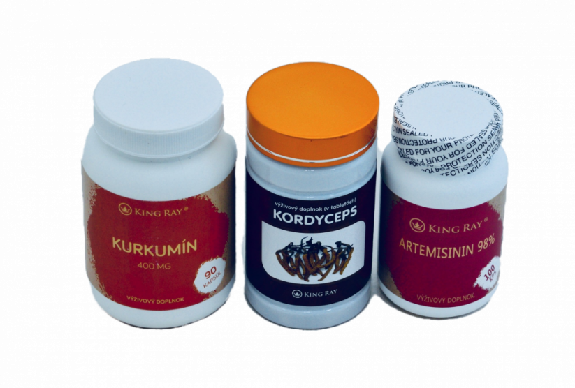 NAJPREDÁVANEJŠIE: Zdravotný balíček Kingray (Artemisinín, Kurkumín, Cordyceps)