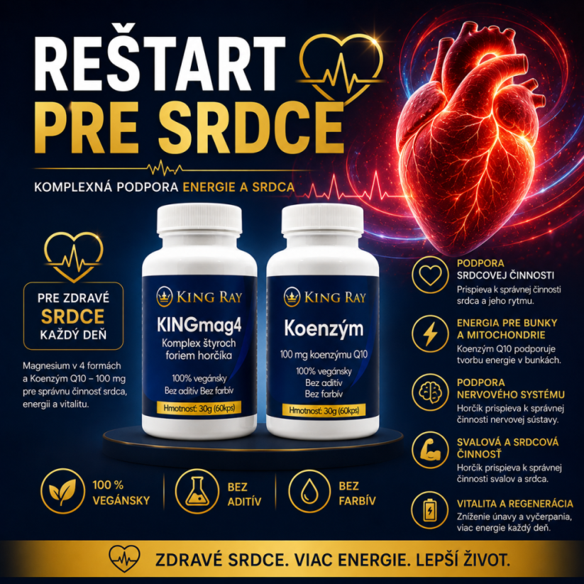 Reštart pre srdce + meranie kondície srdca WIWE zdarma po 30 dňoch v BB