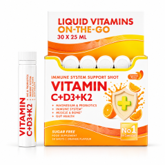 Swedish Nutra Vitamin C + D3 + K2 Shots