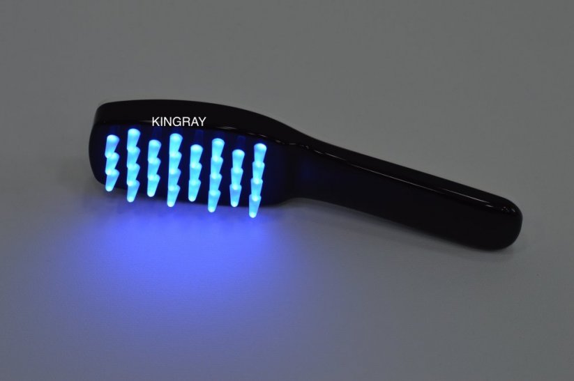 Hrebeň s LED na vlasy proti vypadávaniu