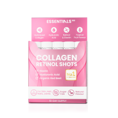 Essentials Collagen Retinol shots 25ml x 10 shotov 250ml