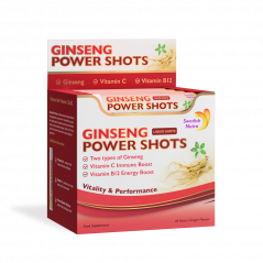 Swedish Nutra Ginseng Power shots 20 pcs in a package