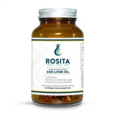 Rosita extra virgin olej z treščej pečene 90 toboliek