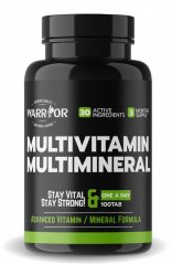 Multivitamín Multiminerál tablety Warrior 100tbl