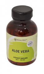 Organické Aloe Vera kapsule 120kps x 450mg