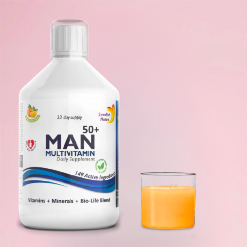 Swedish Nutra Multivitamin pro muže 50+ 500ml
