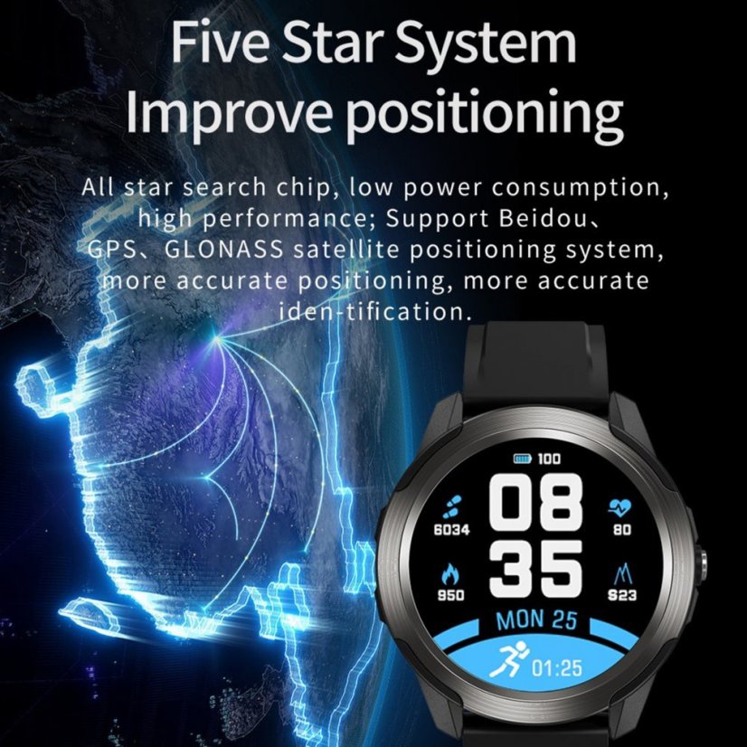 Smart Watch Circle Sport