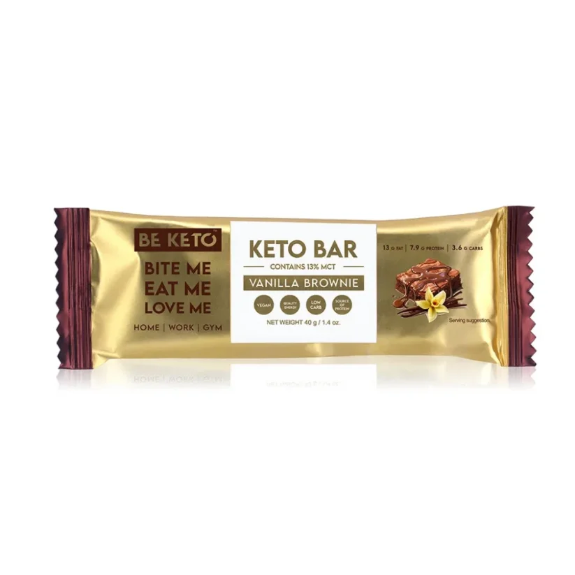 Keto Tyčinka - Vanilkové Brownie 40g