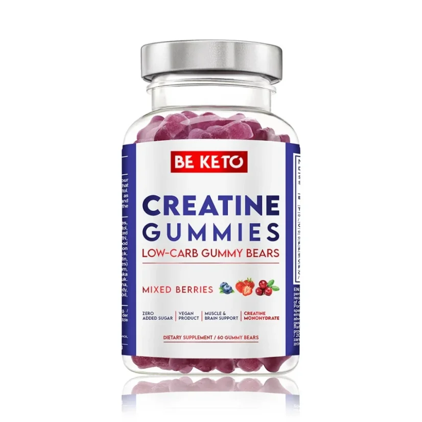 Keto Želé s Kreatínom – Lesné Ovocie