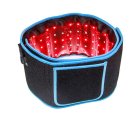 Red LED light and infrared light against pain