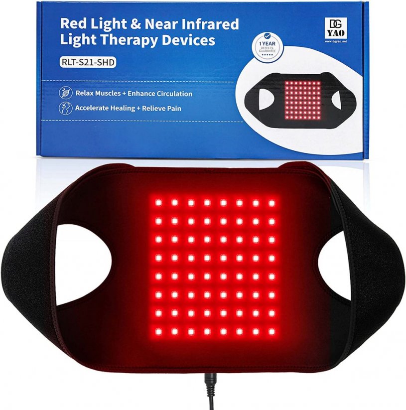 Kingray RLT S21 SHD Fototerapeutický pás se světelnou terapií (červené LED 660nm 128 diod a infra LED 880nm 64 diod) - tříčipové diody SMD