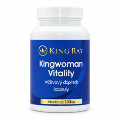 KingWomanVitality 120 kapszula – a női vitalitás és energia támogatása