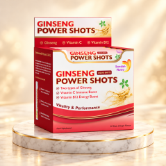 Swedish Nutra Ginseng Power – Ginseng-Shots mit Ingwer, 20 × 25 ml