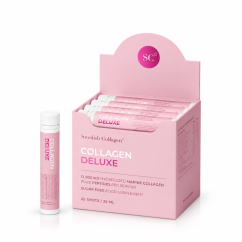 Swedish Collagen Deluxe 12500mg rybí s kyselinou hyaluronovou a vitamíny 20 shots 20x25ml 500ml