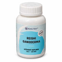 KINGRAY Reishi Ganoderma – prehransko dopolnilo, 120 kapsul