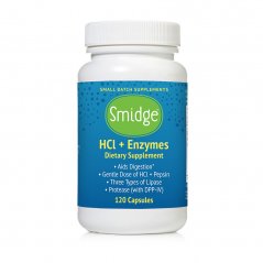 Smidge HCL + enzymes 120 kps
