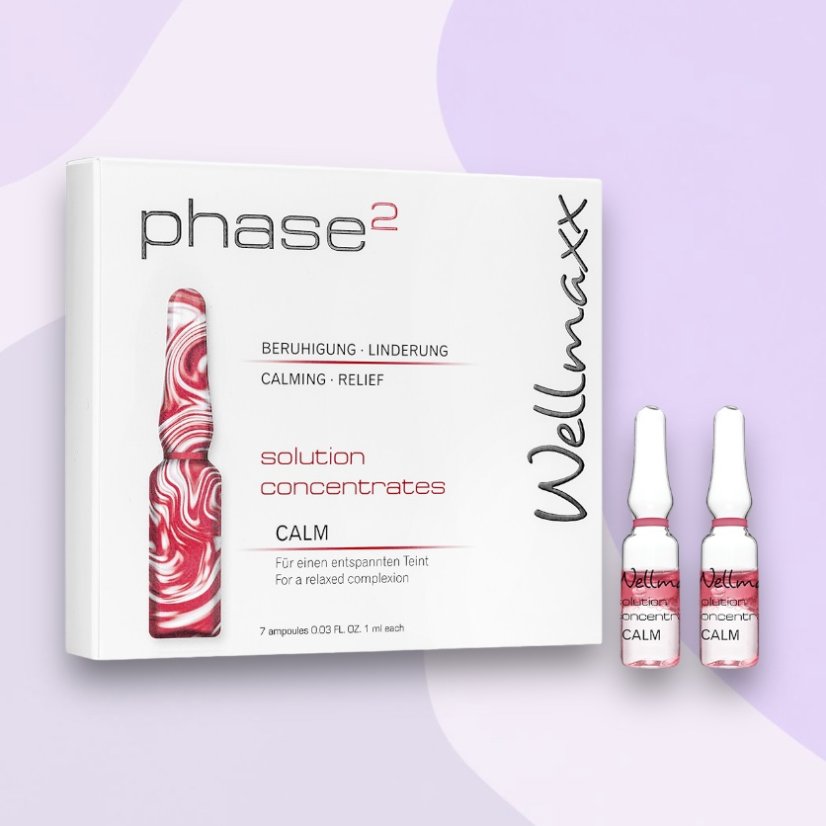 Wellmaxx Phase 2 - CALM solution concentrates v ampulkách 7 x 1ml