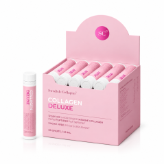Swedish Collagen Deluxe 12500mg rybí s kyselinou hyaluronovou a vitamíny 30 shots 30x25ml 750ml