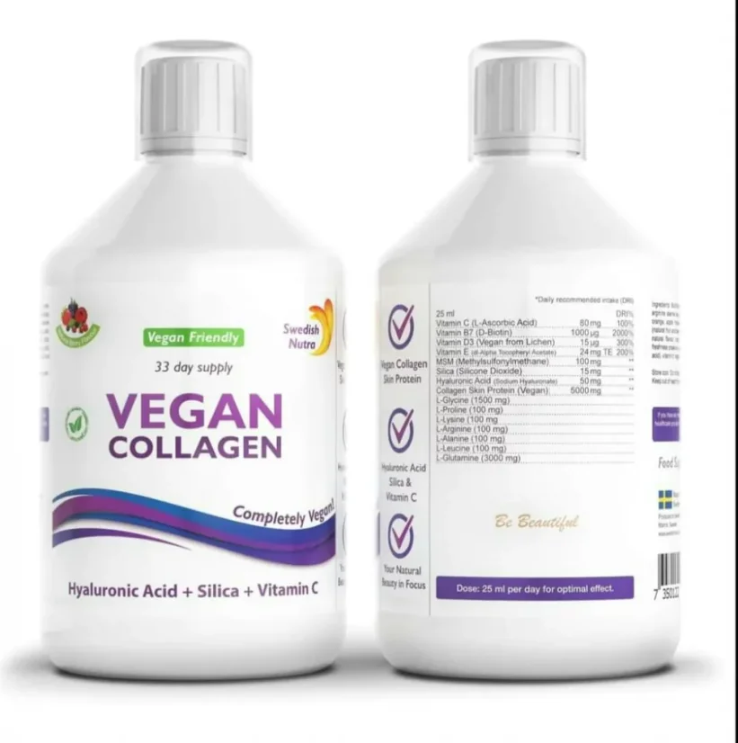 Swedish Nutra Vegan Collagen 5000mg 500ml