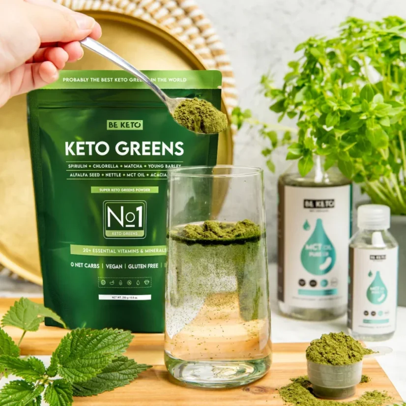Keto Greens – Zelený koktail 250g