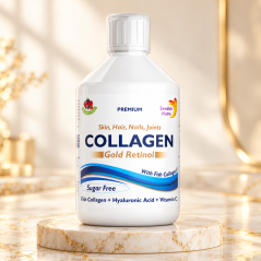 Swedish Nutra Collagen Gold Retinol 12 500 mg – fľaša 500 ml