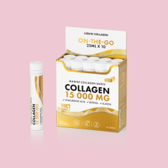 Swedish Gold Collagen 15,000mg bez cukru 25ml x 10ks