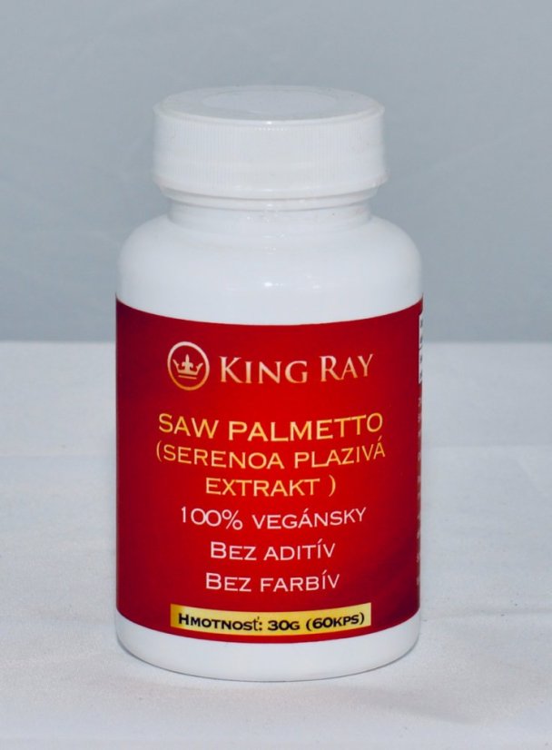 SAW PALMETTO serenoa plazivá 1000mg/2kps, 60kps