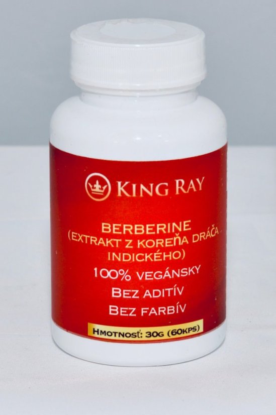 BERBERINE (extract from the root of the Indian dragon) 60 kps