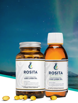 Rosita - syrové virgin rybí oleje bez zahřívání - Skladem